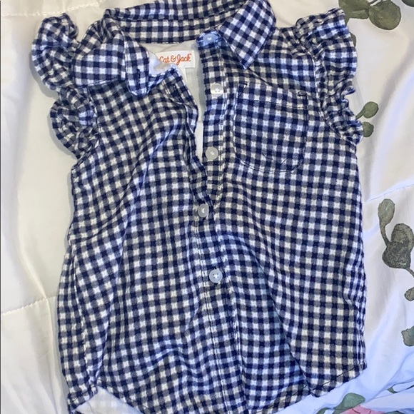 Catalina Other - plaid button up shirt - 2t
